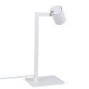 Light Prestige Lampa biurkowa Snow biała 1xGU10