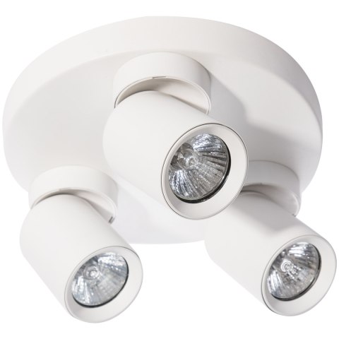 Light Prestige Plafon Pointa biały 3xGU10