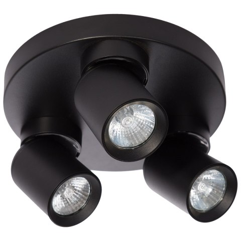 Light Prestige Plafon Pointa czarny 3xGU10