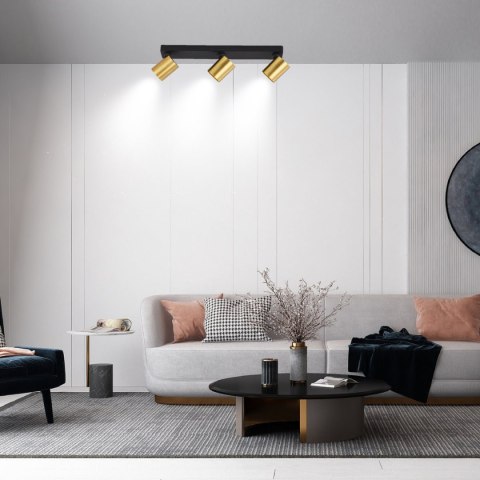 Light Prestige Spot Snow 3 złoty 3xGU10