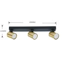 Light Prestige Spot Snow 3 złoty 3xGU10