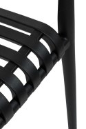 MODESTO krzesło STRIPS ARM czarne