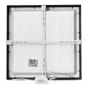 Panel LED natynkowy 30x30cm PL-F01 24W 4000K czarny