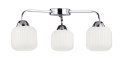 CROMADO lampa sufitowa chromowy 3x60W E27 klosz biały