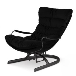 Fotel Lidingo bujany XZ Czarny (YA2313-20) Czarna