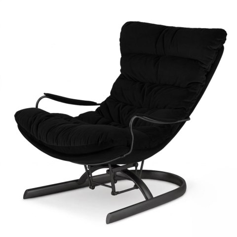 Fotel Lidingo bujany XZ Czarny (YA2313-20) Czarna