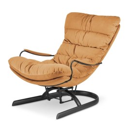 Fotel Lidingo bujany XZ Miodowy (5187-24) Czarna