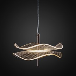 Lampa wisząca Mariposa różowe złoto 4000K