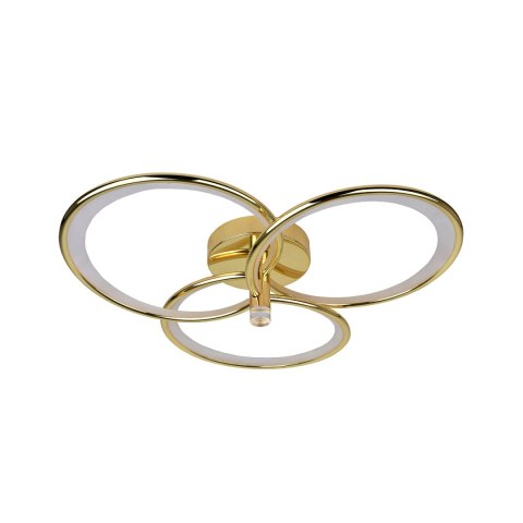 Light Prestige Azina 3 Plafon złota LED