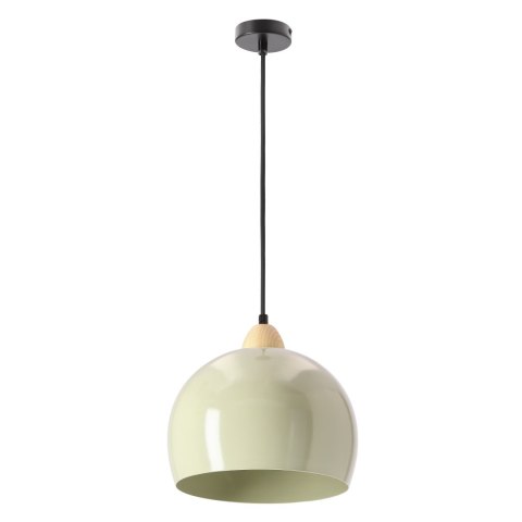 Monroe lampa wisząca 1x60W E27 klosz oliwkowy