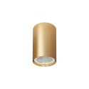 Tuba lampa sufitowa złoty matowy 1x15W GU10 5,5/9,5