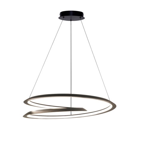 CALLAS lampa wisząca czarny 32W LED 3000, 4500, 6500K osłonka biała