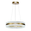 CASTILLO 60 lampa wisząca złoty 35W LED 3000, 4500, 6500K kryształki bezbarwne