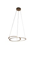 EDEN lampa wisząca złoty 32W LED 3000, 4000, 6000K osłonka biała