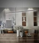 Lampa wisząca Linea No.1 180cm czarna 4k