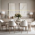 Lampa wisząca Linea No.1B 120cm 3k złota ściemnialna