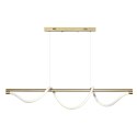 Lampa wisząca Serpente DDXZ004 55W złota - wężyk gładki