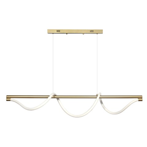 Lampa wisząca Serpente DDXZ004 55W złota - wężyk gładki