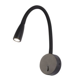 Light Prestige Kinkiet Roli czarny LED