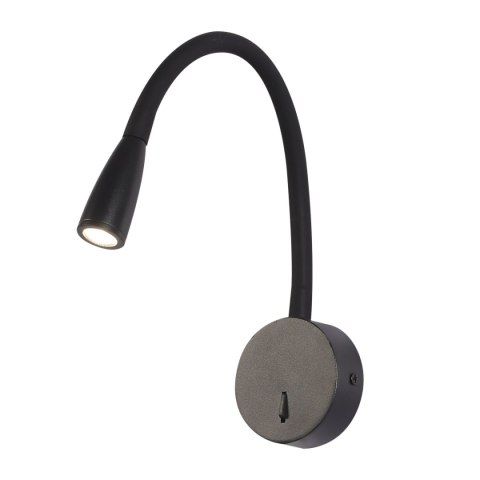 Light Prestige Kinkiet Roli czarny LED