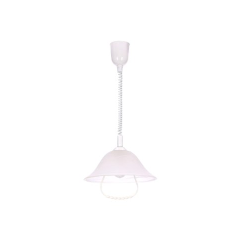 Nowoczesna lampa wisząca ALFA ściągacz z rączką 1x40W E27 lampa nad stół do kuchni