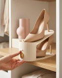 Zestaw 3 wkładek do szafy na buty SHP EASY beżowy