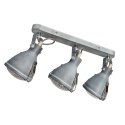 CRODO LAMPA SUFITOWA LISTWA 3X40W E14 SZARY