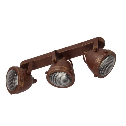 FRODO LAMPA SUFITOWA LISTWA 3X40W GU10 RDZAWY