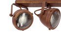 FRODO LAMPA SUFITOWA LISTWA 3X40W GU10 RDZAWY