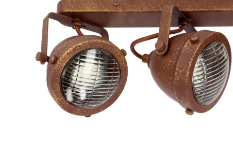 FRODO LAMPA SUFITOWA LISTWA 3X40W GU10 RDZAWY
