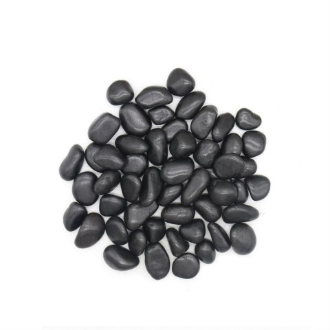 Kamień OTOCZAK 2-3 cm 100 kg polerowany czarny