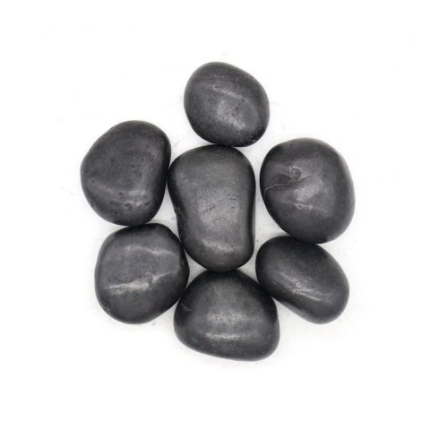 Kamień OTOCZAK 3-5 cm 200 kg polerowany czarny