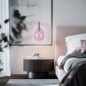 LAMPA WISZĄCA LUKKA 1 CHROMOWY RÓŻOWY
