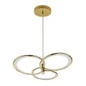 Light Prestige Azina 3 Wisząca złota LED