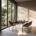Light Prestige Lampa wisząca Kandor złota LED CCT