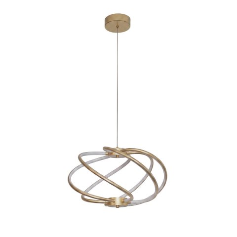 Light Prestige Lampa wisząca Kandor złota LED CCT
