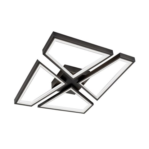 Light Prestige Plafon Nivra czarny LED CCT