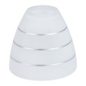 SIMPLI LAMPA WISZĄCA 5*40W E27 CHROM Z KRYSZTAŁKIEM+KLOSZ Z PASKIEM