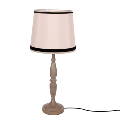 CARDINALE lampa sto³owa h-58 cm ciemny szary 1x40 E27 aba¿ur be¿owy