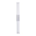 Lampa ścienna VERTI 50 cm - LED, kinkiet liniowy, transparentny