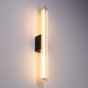Lampa ścienna VERTI 50 cm - LED, kinkiet liniowy, transparentny