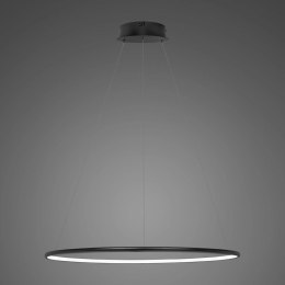 Lampa wisząca Ledowe Okręgi No.1 60cm 4k 32W czarna