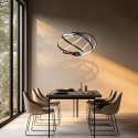 Light Prestige Lampa wisząca Kandor czarna LED CCT