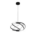 Light Prestige Lampa wisząca Kandor czarna LED CCT