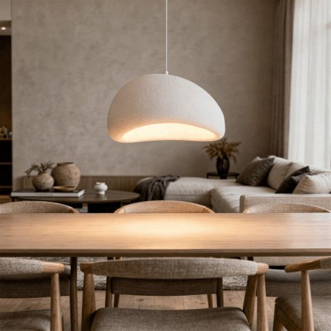 Light Prestige Lampa wisząca Nube 50cm biała