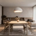 Light Prestige Lampa wisząca Nube 50cm biała
