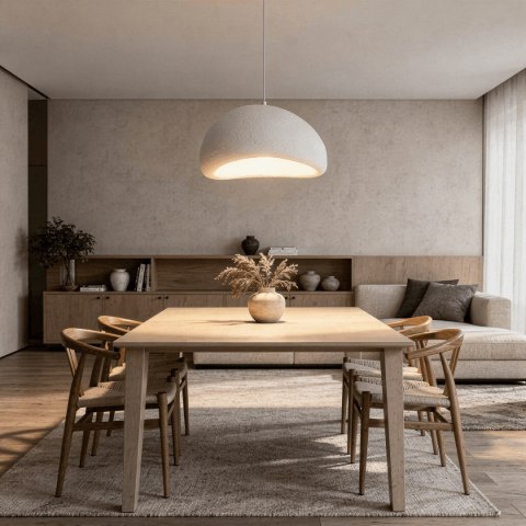Light Prestige Lampa wisząca Nube 50cm biała