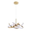 Light Prestige Lampa wisząca Spider 48 cm złota LED CCT