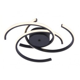 Light Prestige Plafon Spider 51 cm czarny LED CCT