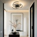 Light Prestige Plafon Spider 51 cm czarny LED CCT